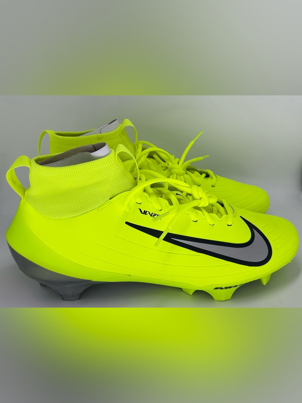 New Nike Zoom Air Vapor Pro 1 Men’s Football Cleats Volt FB3298-700